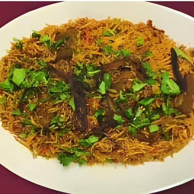54. Lamb Biryani.