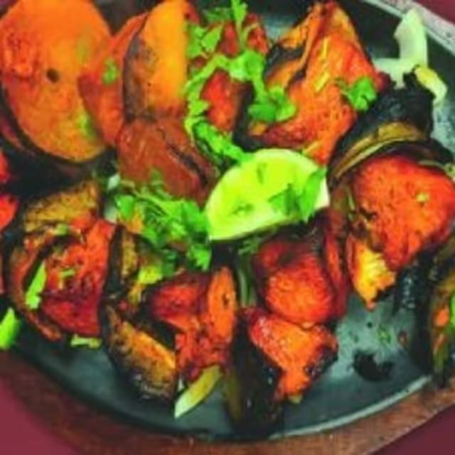 67. Chicken Shashlik.