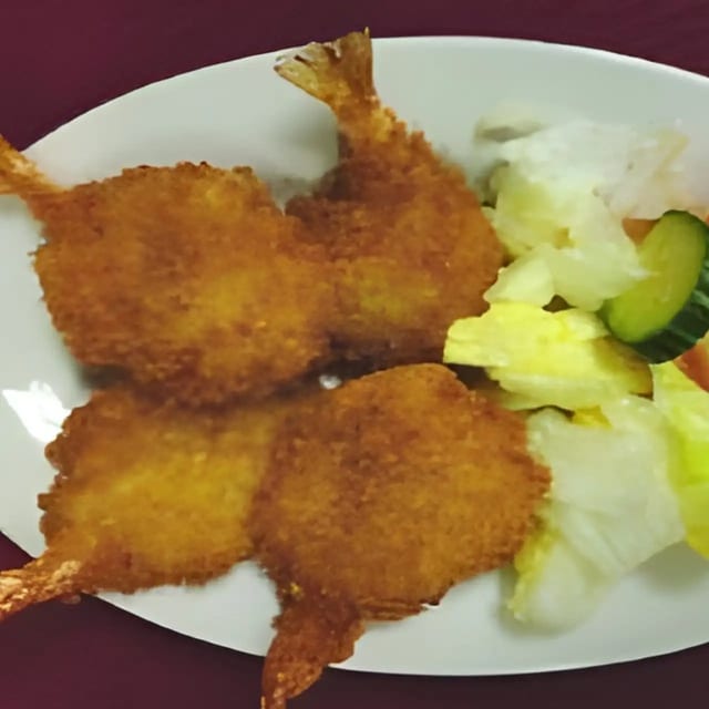 2. King Prawn Butterfly.