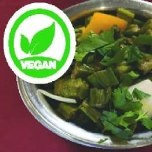 71. Okra Masala.