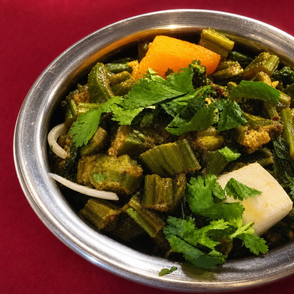 71. Okra Masala.
