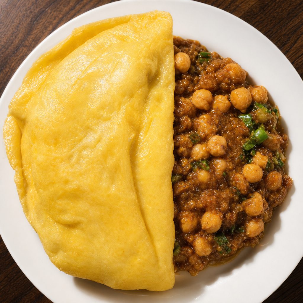 7. Chole Bhatura.