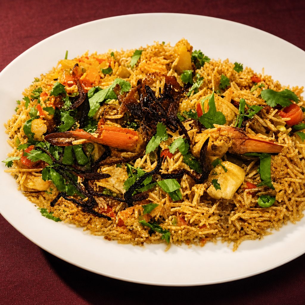 50. King Prawn Biryani.
