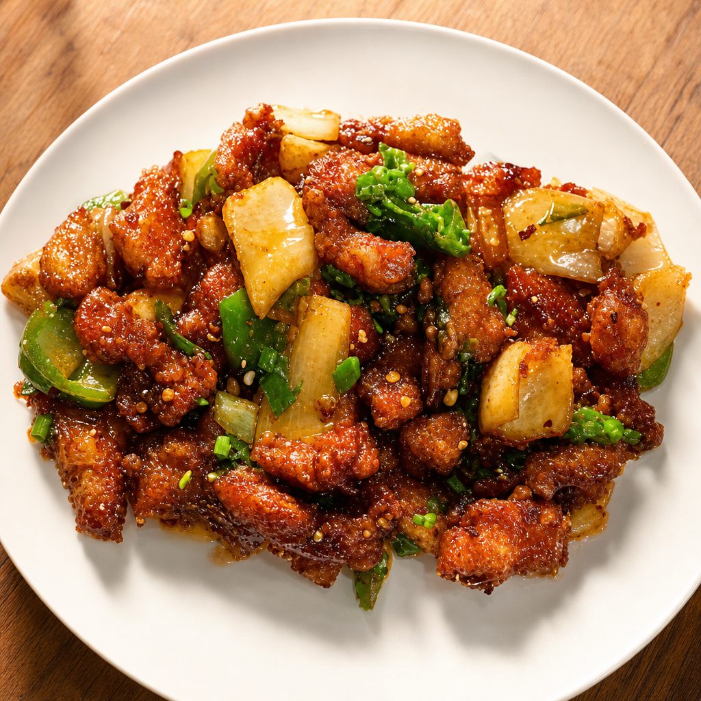 13. Chili Chicken.