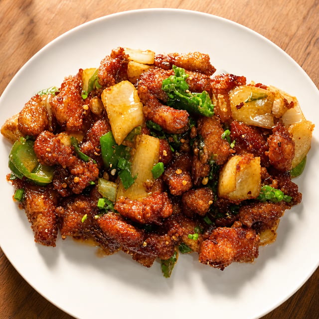 13. Chili Chicken.