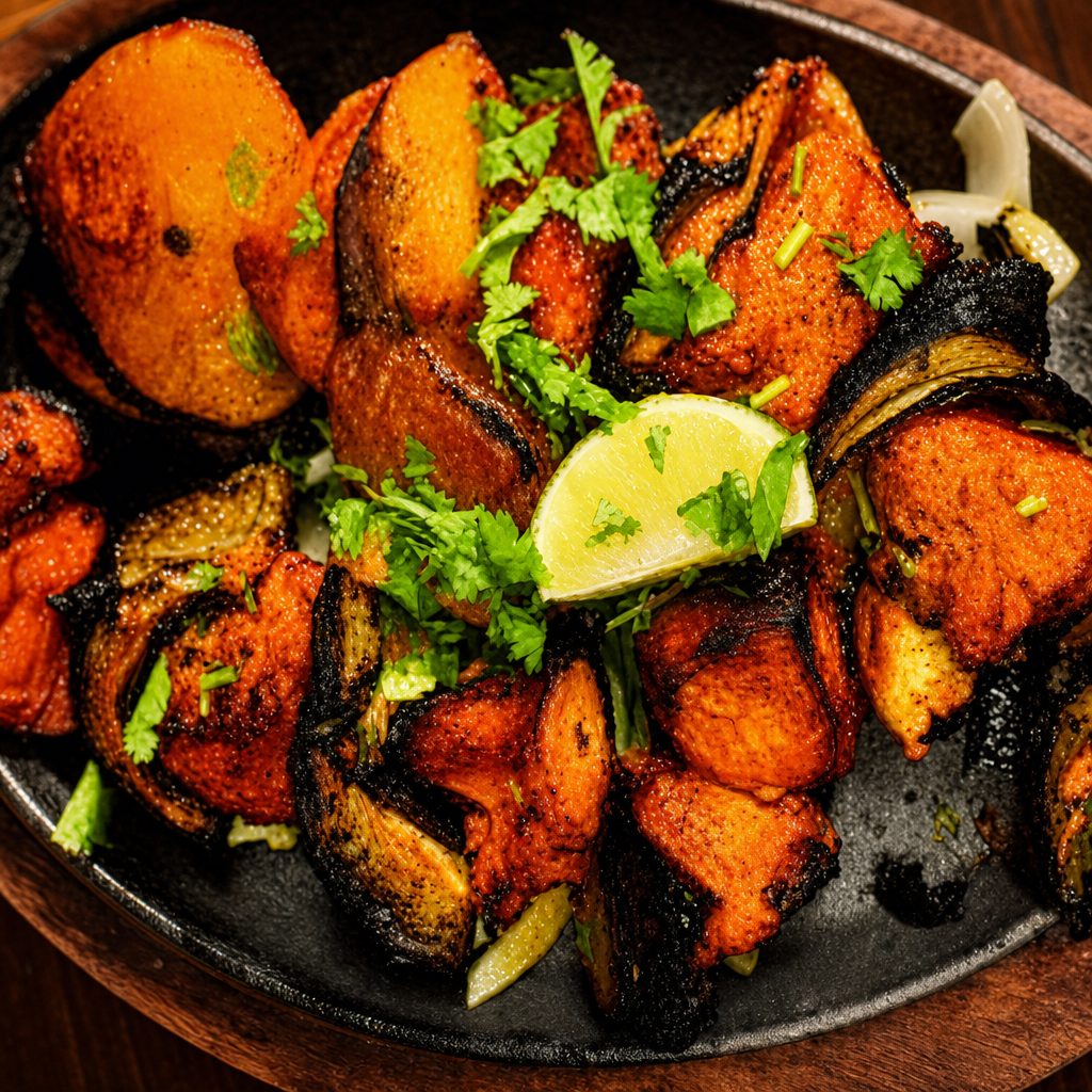 67. Chicken Shashlik.