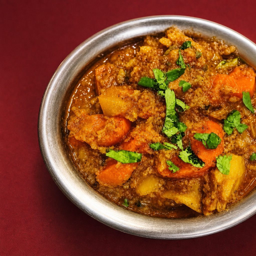 81. Vegetable Curry.