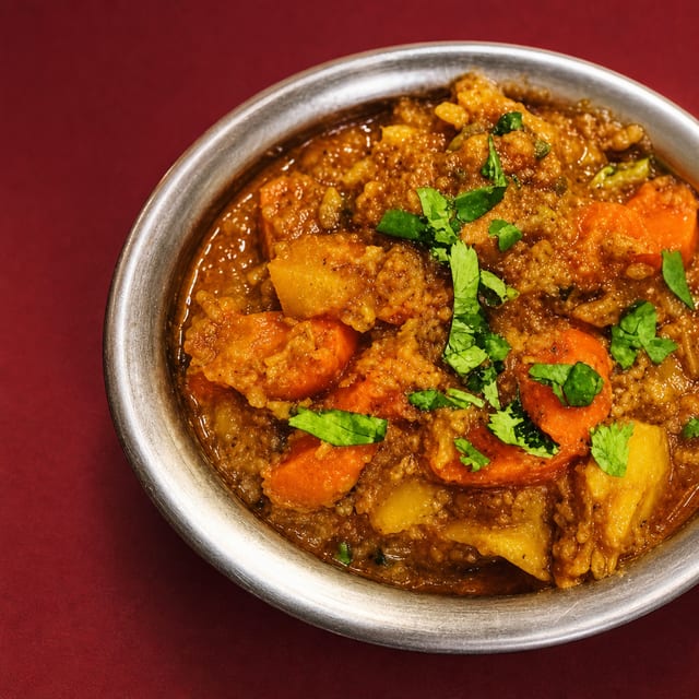 81. Vegetable Curry.
