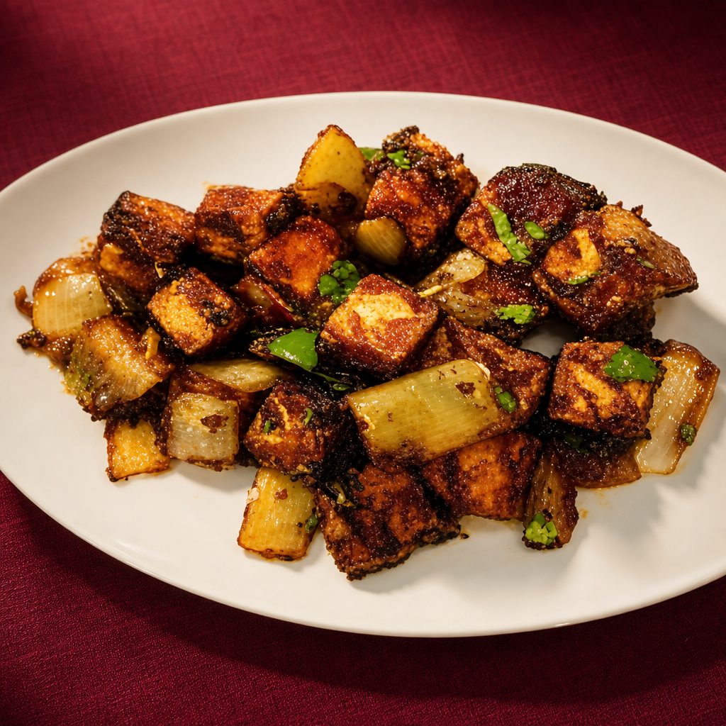 14. Chili Paneer.